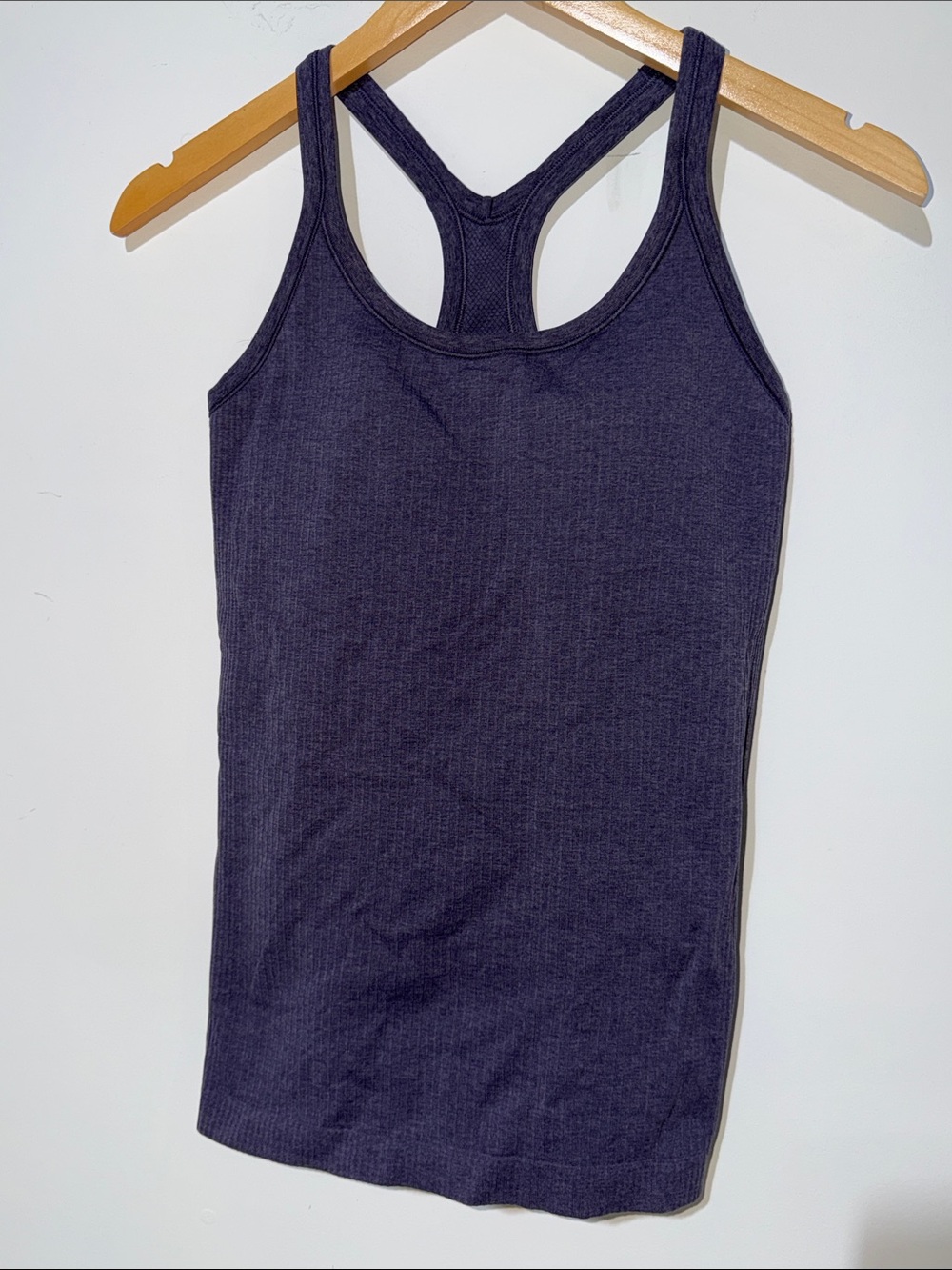 Lululemon Ebb to Street Tank in a deep purple shade Women’s Racerback Tank Top